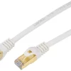 Labgear White Shielded RJ45 Cat 7 Ethernet Patch Lead 0.5m 8