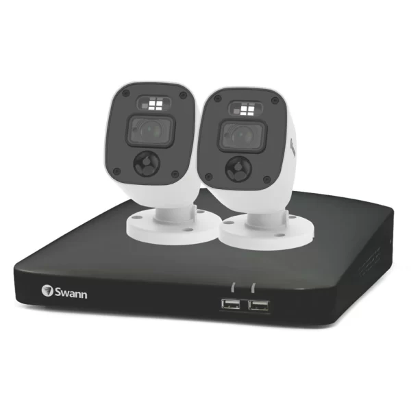 Swann Enforcer SWDVK-446802MQB-EU 1TB HDDGB 4-Channel 1080p DVR CCTV Kit & 2 Indoor & Outdoor Cameras 4